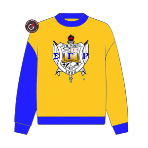 Sigma Gamma Rho Sorority bordado mujer cuello redondo sudadera | SGRho Sorority bordado señoras estilo personalizado cuello redondo - Product Image 3