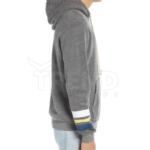 Nueva Sudadera con capucha de invierno del fabricante profesional poliéster grueso de alta calidad con bolsillo de patrón de impresión sólida al por mayor - Product Image 3