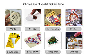 Étiquette autocollante violette personnalisée, autocollant personnalisé personnalisé, merci - Product Image 4