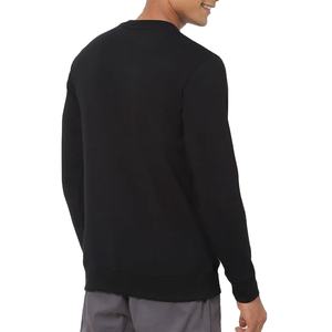 Meilleur fabricant fournisseur pull-over respirant à séchage rapide pour hommes, sweat-shirt avec logo personnalisé, hiver, motif solide, prix raisonnable - Product Image 5