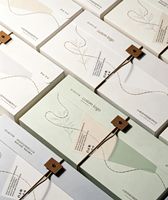 Boîte d'expédition personnalisée en papier kraft imprimé, écologique et recyclable, avec corde en cuir, pour cartes, bijoux et cadeaux de mariage