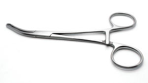 Fórceps de trinquete curvo quirúrgico Premium de 16 cm, instrumentos ortopédicos de sujeción de hueso de acero inoxidable, fuente de alimentación Manual - Product Image 5