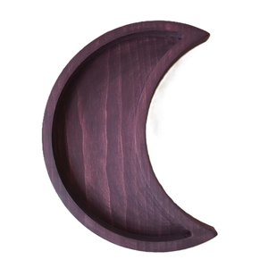 Bandeja de Madera en Forma de Media Luna, Precios Más Bajos, Asa de Metal, Artesanía para el Hogar, Hotel y Restaurante, al Precio Más Económico - Product Image 2