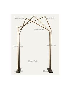 Antique Design Gold Color Iron Backdrop Prime Quality Customized Shape Backdrop For <b>Wedding</b> Event Decor Use - Product Image 4