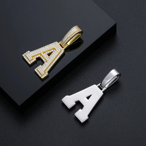 Catégorie de produits Pendentif classique en argent Punk Rock 925 avec Moissanite Nouveaux bijoux hip-hop fins pour hommes Colliers pour enfants - Product Image 1