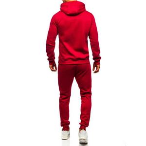 Chándal personalizado para hombre, ropa de calle, chándal liso de calidad superior para hombre, chándal de algodón y poliéster térmico - Product Image 5