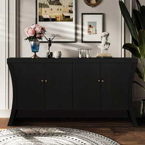 L-Shaped Executive Computer <b>Desk</b> Engineered Wood Built-In Design Model <b>DESK</b>-0027 - Product Image 2