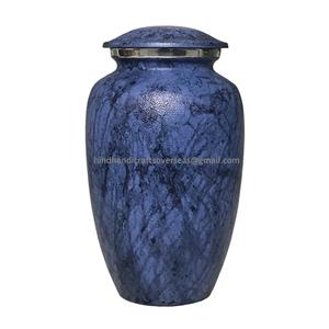 Conteneur de cendres funéraires adulte peint en aluminium pour restes humains d'hommes et de femmes urne souvenir de stockage de cendres - Product Image 5