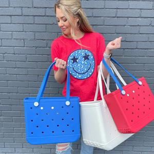 Bolsa de Playa de EVA con Logotipo Personalizado, Gran Capacidad, Lavable, Impermeable, con Orificios, de Goma, Autoportante, para Pedidos al por Mayor para Piscina - Product Image 2