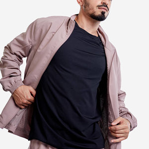 Chaqueta cortavientos Lisa personalizada más vendida chaquetas de entrenador impermeables ligeras chaqueta de lluvia de nailon personalizada para hombre - Product Image 6