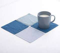 Linen Coaster Latest Design <b>square</b> Shape for Table Decoration & Accessories Linen Coaster for Customized Sale - Product Image 6