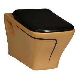 Placard d'eau mural en céramique de style européen Toilettes sanitaires d'aisance de haute qualité à bas prix pour l'exportation - Product Image 1