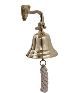 Timbre de puerta colgante con acabado dorado, cantidad a granel, hecho a medida, para exteriores, granja, decoración de jardín, timbre, decoración del hogar - Product Image 3