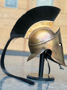 Fabrication OEM de casque en métal pour le Moyen Âge, offrant une protection solide et un aspect authentique de guerrier historique - Product Image 3