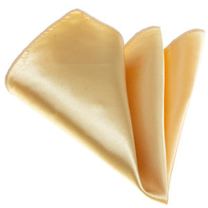 Solid Colors Polyester Fashion Handkerchief Scarves Vintage Satin Pocket Square Wedding <b>Dress</b> Chest <b>Towel</b> Suit Accessories Four - Product Image 3