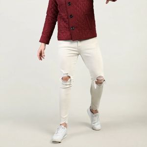 Veste d'hiver simple pour hommes Veste isolée, chaude et légère pour temps froid avec fermeture à glissière - Product Image 4