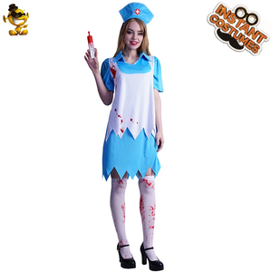 <span class=keywords><strong>Costume</strong></span> de zombie à tête triangulaire d'<span class=keywords><strong>infirmière</strong></span> de la colline silencieuse ensanglantée d'Halloween pour femmes - Product Image 6