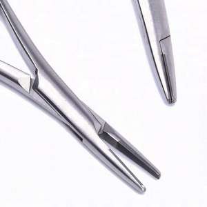 Mathieu คีมหนีบเข็มเหล็กแบบแมนนวลขนาด14ซม. เครื่องมือทันตกรรมคุณภาพสูง - Product Image 6