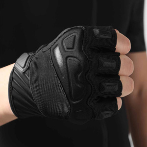 Custom Half Finger Cycling Gloves Breathable Lightweight Grip Fitness Gym Riding Gloves With Logo Printing And Personalization - Product Image 3