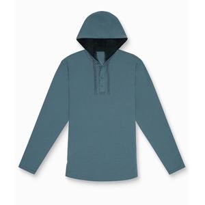 Sudaderas con capucha de manga larga con logotipo personalizado 2023, sudadera con cuello en V y cordón, Jersey holgado, sudaderas con dobladillo, blusas - Product Image 6