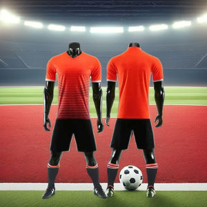 Uniforme Deportivo de Fútbol, Diseño Popular, Uniforme Deportivo Ligero, Hecho en Pakistán - Product Image 1