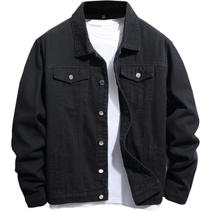 Veste Denim pour Homme, Streetwear, Hip Hop, Veste en Jean à Capuche, Vêtement d'Extérieur Décontracté, Mode, Automne Hiver, 2025 - Product Image 1