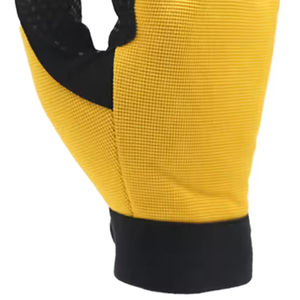 Gants en cuir de mécanicien d'outil de protection des mains d'assemblage de travaux robustes de Construction de logo sur mesure Pakistan - Product Image 3