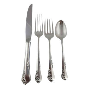 Ensemble de couverts en argent fabriqué à la main en Inde couverts argenterie vaisselle de table en acier inoxydable à un prix abordable pour l'hôtel - Product Image 1