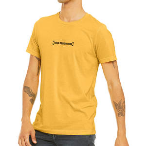 Bella Canvas 3001C T-shirt unisexe 100% coton en jersey à manches courtes T-shirt élégant respirant - Product Image 2