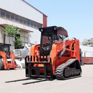 2021 Multifuncional 4 Ton Skid Steer Cat 289D3 / 100hp Skid Crawler Loader para la venta a precios muy baratos - Product Image 4
