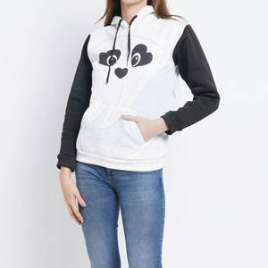 Fabriqué en haute qualité sweats à capuche pour femmes tissu doux tricoté sweats à capuche pour femmes coupe-vent sweats à capuche pour femmes - Product Image 4