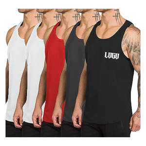 Débardeur en coton de haute qualité pour hommes, parfait pour les entraînements de gym, gilet léger et respirant, sans manches, meilleure vente débardeur pour hommes - Product Image 2