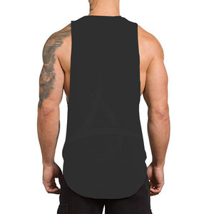 Venta directa de fábrica, camiseta sin mangas de gimnasio para hombres, camiseta sin mangas de gimnasio hecha de alta calidad para hombres 2025, camiseta sin mangas para ejercicio - Product Image 5