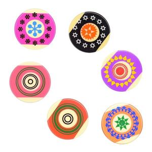 Diseño único artístico Carrom Striker plástico de colores brillantes para colección de juegos de mesa para productos de exportación de torneos indios - Product Image 2