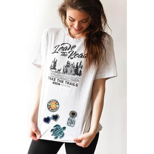 แผ่นรีดปักลายดอกไม้การ์ตูนน่ารักสำหรับเสื้อผ้าเป้สะพายหลังหมวกผ้าทอลายทแยงแจ็กเก็ตผ้าปะติดสนุกๆตกแต่งส่วนบุคคล - Product Image 5