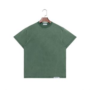 T-shirt surdimensionné pour homme col rond délavé à l'acide 100% coton respirant décontracté à manches courtes - Product Image 6