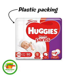 Emballages personnalisés en plastique PE durable pour couches de bébé, sacs pour bébés, Vietnam - Product Image 6