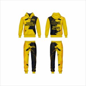 Chándal de Invierno con Capucha 2 en 1 para Hombre, Sublimado, con Logotipo Frontal, Transpirable, para Entrenamiento Deportivo y Jogging - Product Image 4