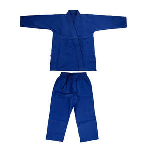 Broderie personnalisée tissage de perles Jiu Jitsu brésilien vêtements de sport bas GSM coton BJJ tailles jeunes enfants Arts martiaux Judo Wear-OEM - Product Image 3