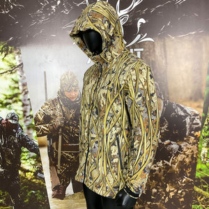 Chaqueta táctica de poliéster acolchada de camuflaje de alta calidad para hombres abrigo de invierno a prueba de viento para deportes al aire libre y caza - Product Image 3