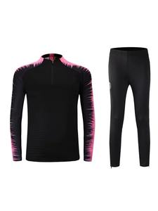 AGAMI SPORTS เสื้อฟุตบอลแห้งเร็วระบายอากาศได้ดี ขนาดเอเชีย ชุดกีฬาสำหรับผู้ใหญ่ ชุดยูนิฟอร์มฟุตบอลแบบคอเต่า สามารถสั่งทำได้ - Product Image 4