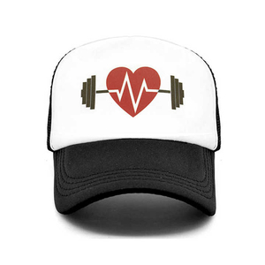 Casquette de camionneur unisexe de qualité supérieure avec broderie flamme, casquettes en maille pour hommes et femmes avec sangle arrière réglable pour les activités de plein air - Product Image 2