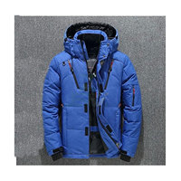 Veste d'hiver unisexe grande taille, col montant, décontractée, épaisse, chaude, respirante, imperméable, coupe-vent, avec fermeture éclair, pour la randonnée et les activités de plein air