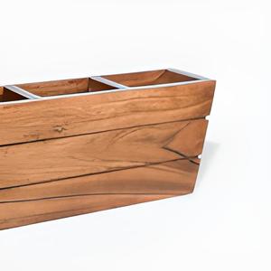 การออกแบบเรือทําด้วยมือที่วางช้อนส้อมไม้ที่วางเครื่องครัวยืนในราคาไม่แพง - Product Image 5