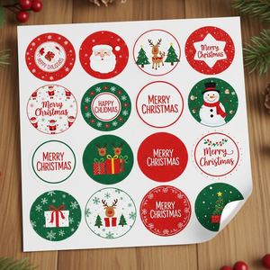 Étiquettes autocollantes en papier rectangulaires imprimées sur mesure pour l'emballage du produit, la promotion de la décoration des cadeaux recyclées biodégradables - Product Image 2