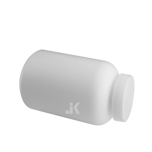 ขวดกลมสีขาว300มล. พร้อมฝาเกลียว oem/odm โซลูชั่นบรรจุภัณฑ์ JK M0338 - Product Image 2