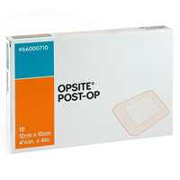 Pansement adhésif stérile Opsite Post Transparent Film Island Dressing, pour plaies post-intervention, imperméable, sans latex, certifié CE