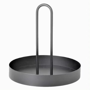 ถาดเสิร์ฟโลหะสีดำด้านแบบทันสมัยถาดตกแต่งมาใหม่สำหรับโรงแรมและงานอีเวนต์ - Product Image 2