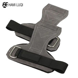 Coussinets en cuir de qualité supérieure pour des entraînements puissants-Poignées pour l'entraînement en force et le levage de puissance | Gym Essentials - Product Image 4