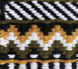 Manta de sillín occidental de lana tejida a mano para caballos Almohadilla fuerte para espectáculos ecuestres Trail y Ranch Riding - Product Image 3